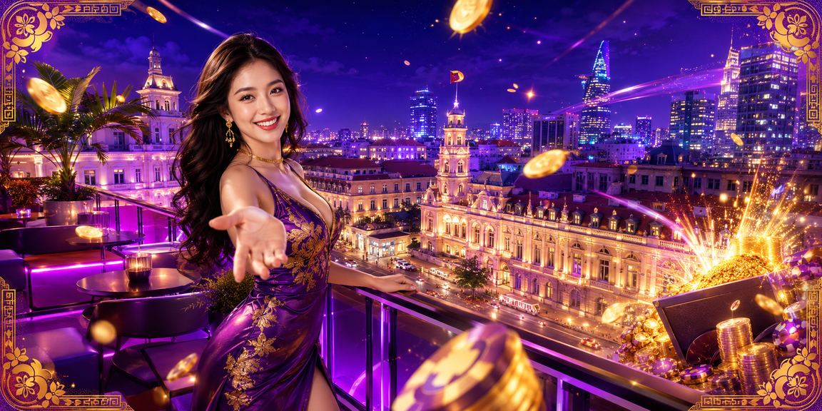 Không gian neon Hồ Chí Minh gợi cảm giác khám phá trò chơi trực tuyến về đêm