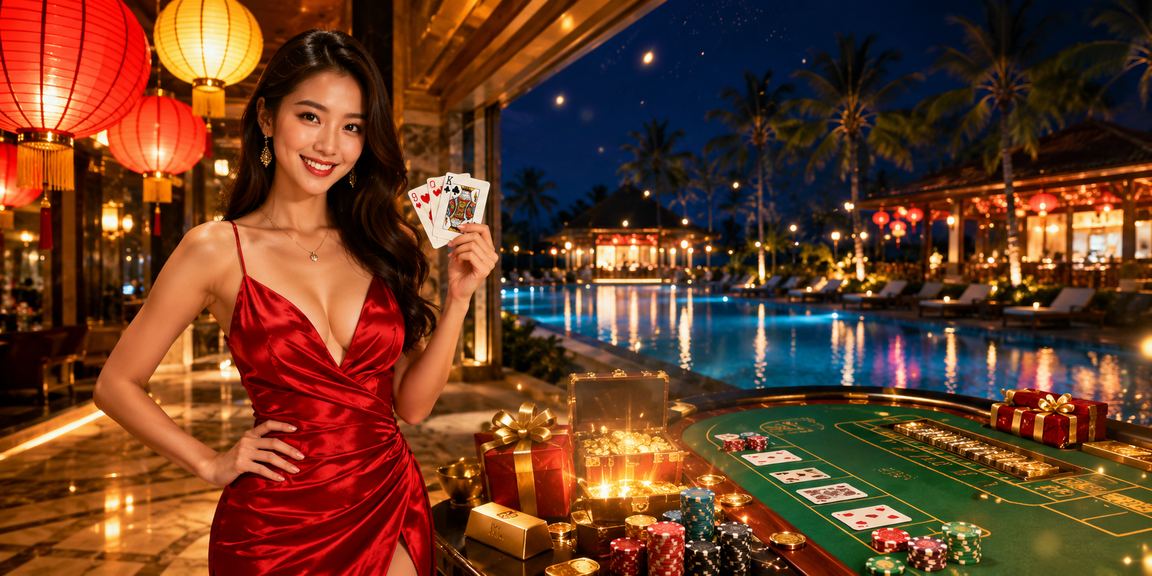 Đèn lồng Hội An minh họa danh mục baccarat và live casino cho người mới tìm hiểu